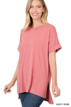 Fun Girl Dusty Rose Top