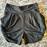 Get Comfy Black Soft Shorts