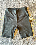 Let's Play Black Biker Shorts