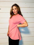 Fun Girl Dusty Rose Top