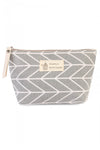 Handmade Chevron Cosmetic Bag