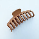 Light Brown Claw Hair Clip